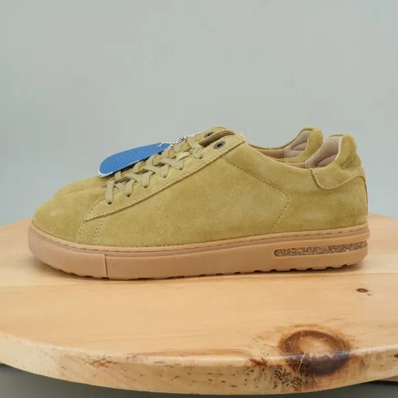 Birkenstock Bend Low Womens Size 10 Shoes Khaki Suede Lace-Up Casual Sneaker NEW