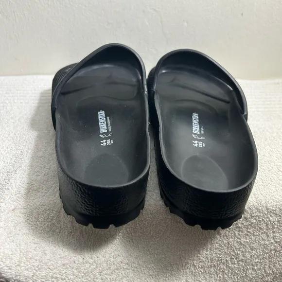 Birkenstock Black Sandals Molded Slide Comfort Sz 44 M11