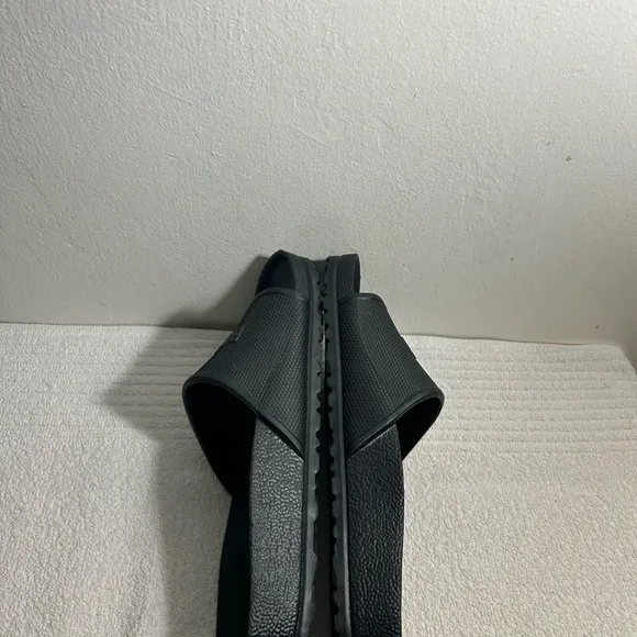 Birkenstock Black Sandals Molded Slide Comfort Sz 44 M11
