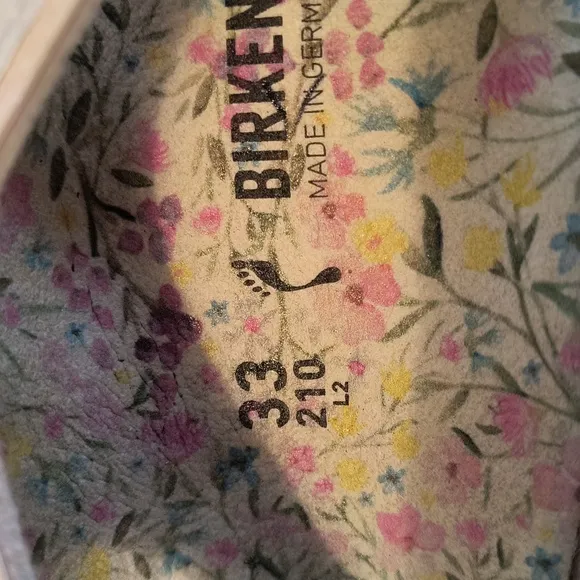 Birkenstock Floral Sandals with Buckles Girls