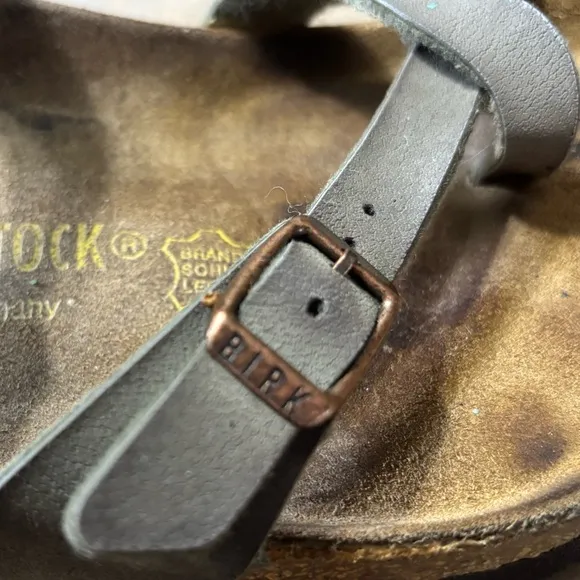 Birkenstock Mayari Taupe and Brown Sandals size EU 40 US 9 or 9.5