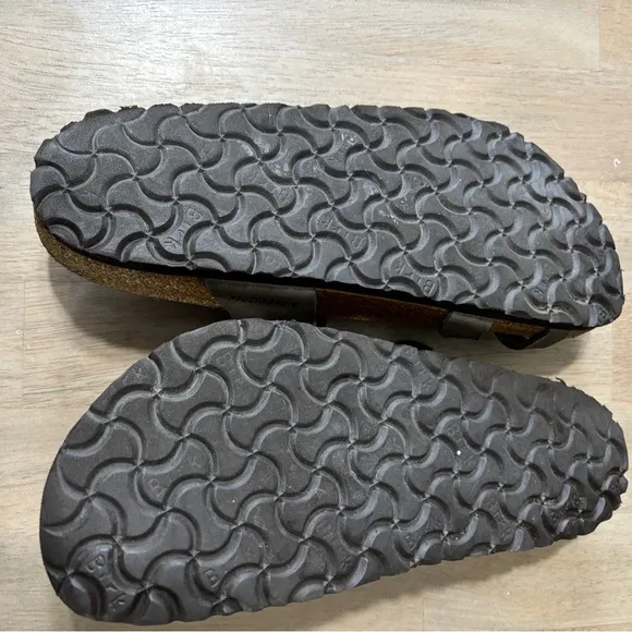 Birkenstock Mayari Taupe and Brown Sandals size EU 40 US 9 or 9.5