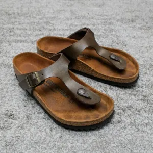 Birkenstock Women's Gizeh Bronze Women's Sandals EUR 36 US 5 Boho Casual