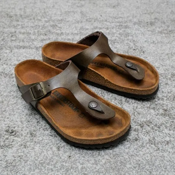 Birkenstock Women's Gizeh Bronze Women's Sandals EUR 36 US 5 Boho Casual