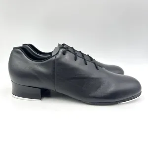 Bloch Mens S0388M Tap Flex Black Leather Split Sole Oxford Tap Dance Shoes 9.5M