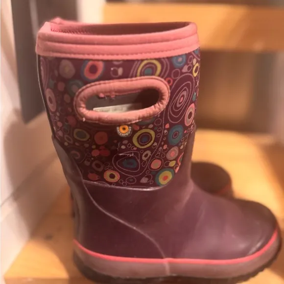 Bogs winter boots toddler size 13