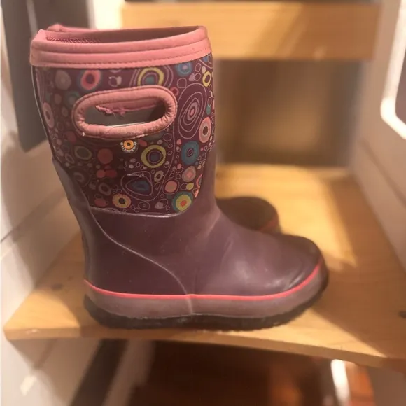 Bogs winter boots toddler size 13