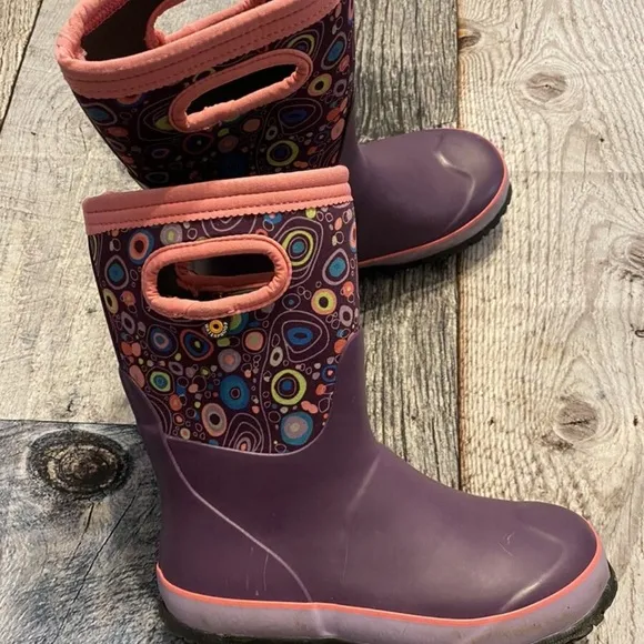 Bogs winter boots toddler size 13