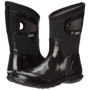 Bogs Women's Neo Tech Lite Black Waterproof Winter Slip On Snow Boots Size 7