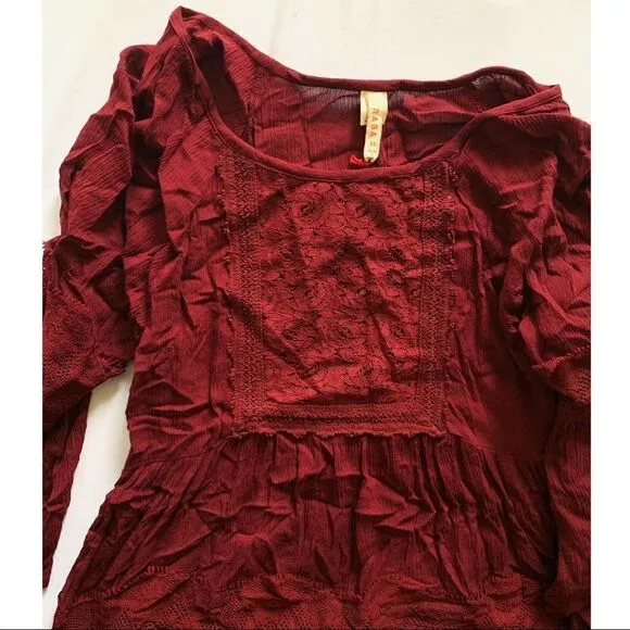 Bohemian Ginger Tunic Dress
