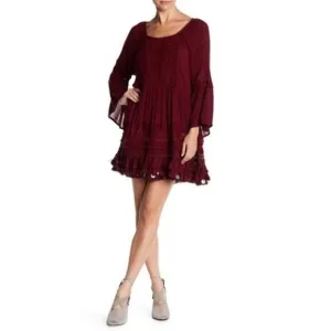 Bohemian Ginger Tunic Dress