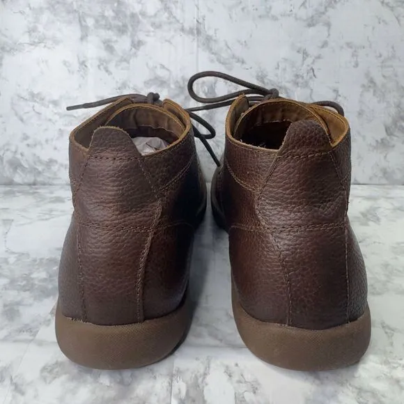 Born BOC‎ Mens Chukka Size 14M Brown Leather Ankle Boots A06206 Preppy