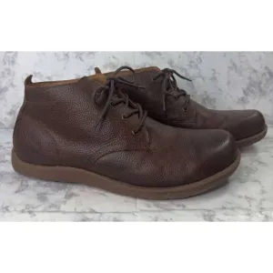 Born BOC‎ Mens Chukka Size 14M Brown Leather Ankle Boots A06206 Preppy