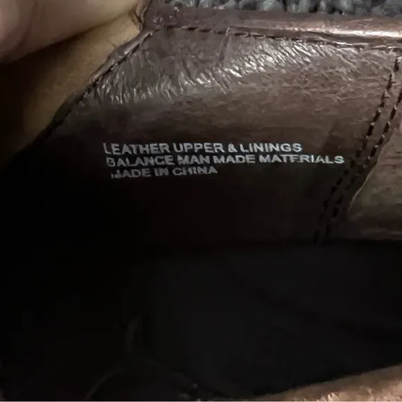 Born Leather Ankle Bootie Hand Crafted women’s size 9