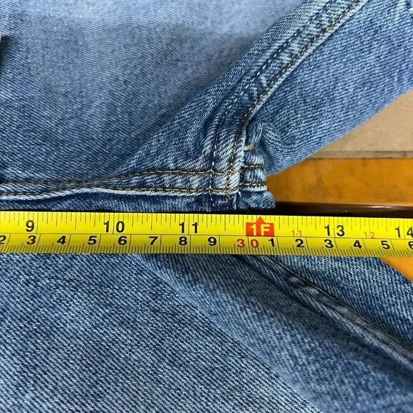 Boyish THE MONTY High Rise Denim Short Sz 29 in ST. LOUIS Distressed
