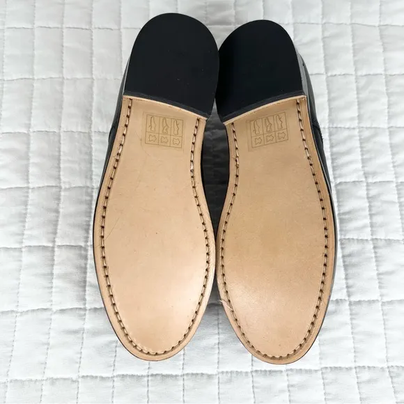 Boys Oxford Dress Shoes in Black Leather Size 2