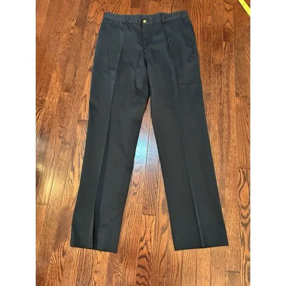BRAND NEW-Bills khakis M3 SZ 37X35 PLAIN TRIM FIT‎ BLACK MSRP $165