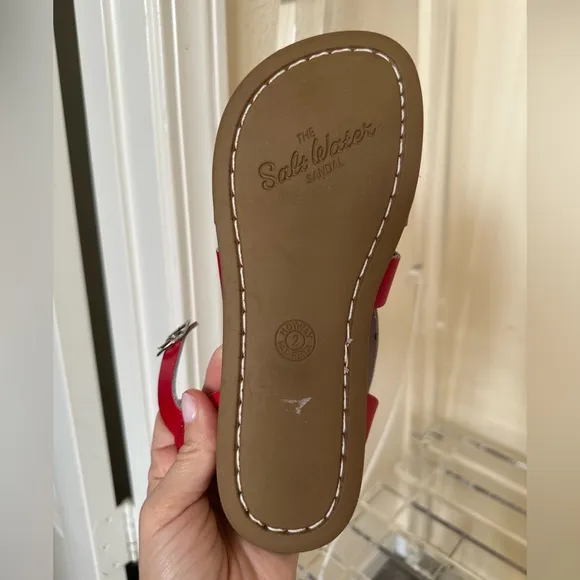 Brand New Salt Water Red Sandals