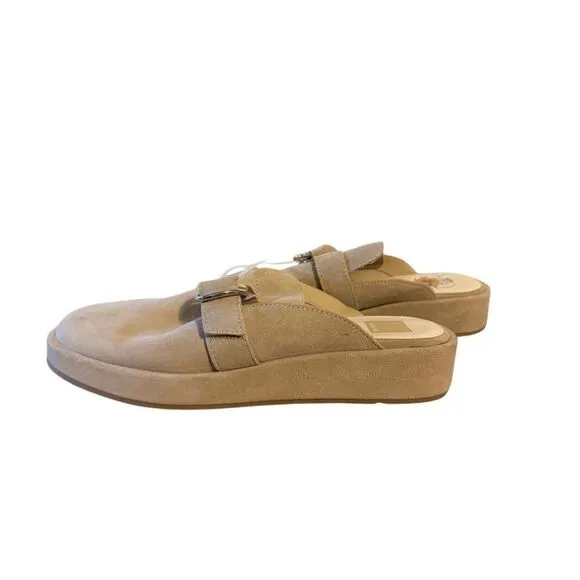 Brand New Dolce Vita Astor Dune Suede Flats Slip On Size 12 Women’s Sandals