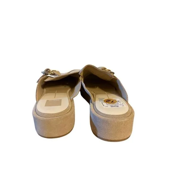 Brand New Dolce Vita Astor Dune Suede Flats Slip On Size 12 Women’s Sandals