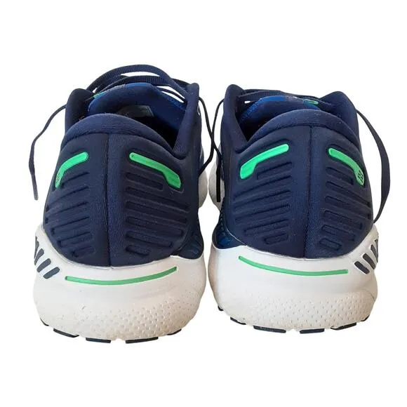 Brooks Adrenaline GTS 22 Mens Running Shoes Blue Mesh Training Sneakers Men 12.5