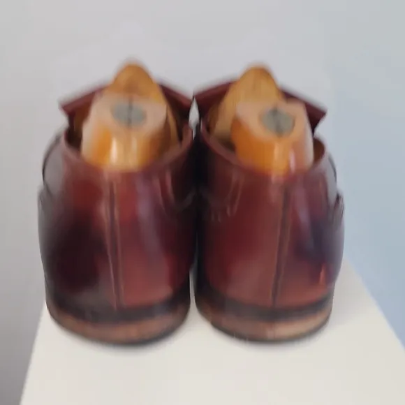 Brooks Brothers Brown Leather Tassel Loafers Size 11