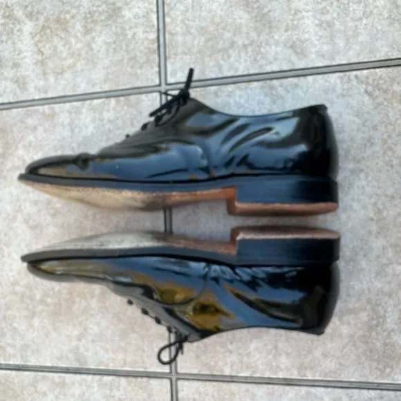 Brooks Brothers Peal &amp; Co Patent Leather Formal Shoes