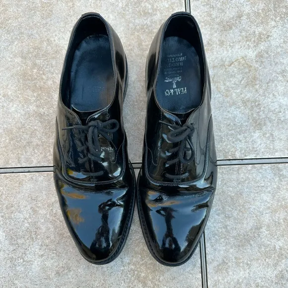 Brooks Brothers Peal &amp; Co Patent Leather Formal Shoes