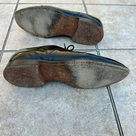 Brooks Brothers Peal &amp; Co Patent Leather Formal Shoes