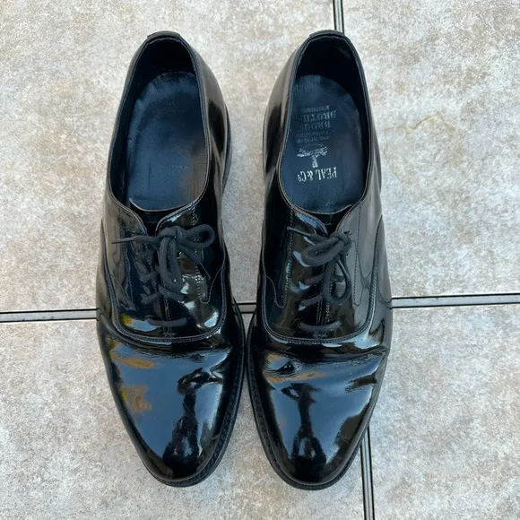Brooks Brothers Peal &amp; Co Patent Leather Formal Shoes