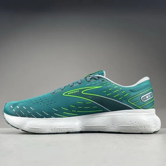 Brooks Glycerin 20 Men’s Size 13 Green Running Shoes Athletic Sneaker Casual GUC