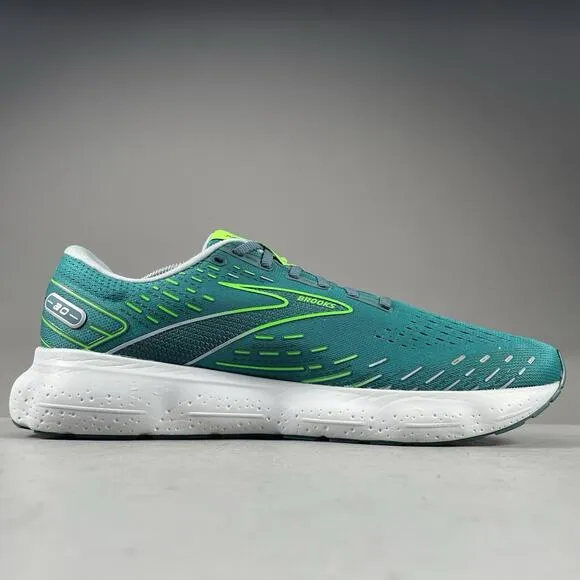 Brooks Glycerin 20 Men’s Size 13 Green Running Shoes Athletic Sneaker Casual GUC