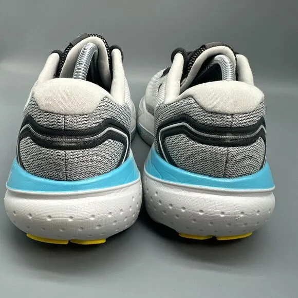 Brooks Glycerin 21 Mens 11.5 Gray Coconut Forged Iron Athletic Sneakers Lace Low