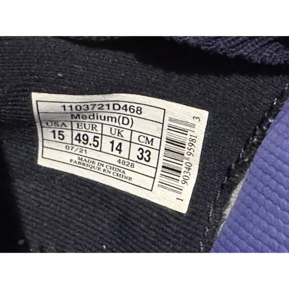 Brooks Levitate 5 Stealth Fit Running Shoes - Men's 15 D‎ - Navy Blue &amp; White