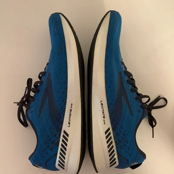 Brooks Levitate GTS5 Blue Running Shoes 1103711D457 Men’s Sneakers Size 14D