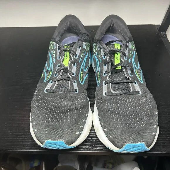 Brooks Mens Glycerin 20 1103821D006 Black Running Shoes Sneakers Size 15 D