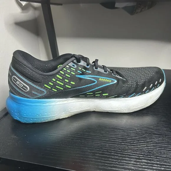 Brooks Mens Glycerin 20 1103821D006 Black Running Shoes Sneakers Size 15 D