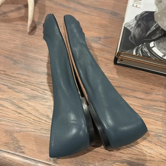 Bruno Magli BIBI Leather Flats Blue