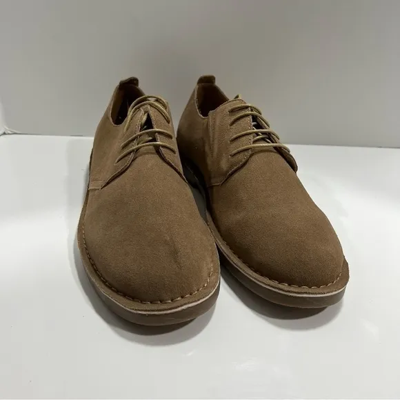 Bruno Marc Men’s Suede Loafers Shoes sz 12 Tan NEW #F931