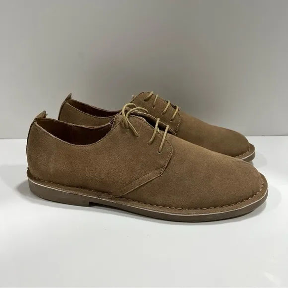 Bruno Marc Men’s Suede Loafers Shoes sz 12 Tan NEW #F931