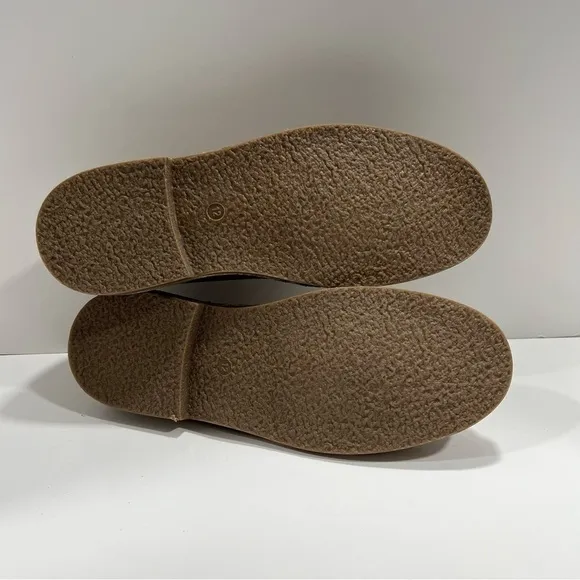 Bruno Marc Men’s Suede Loafers Shoes sz 12 Tan NEW #F931