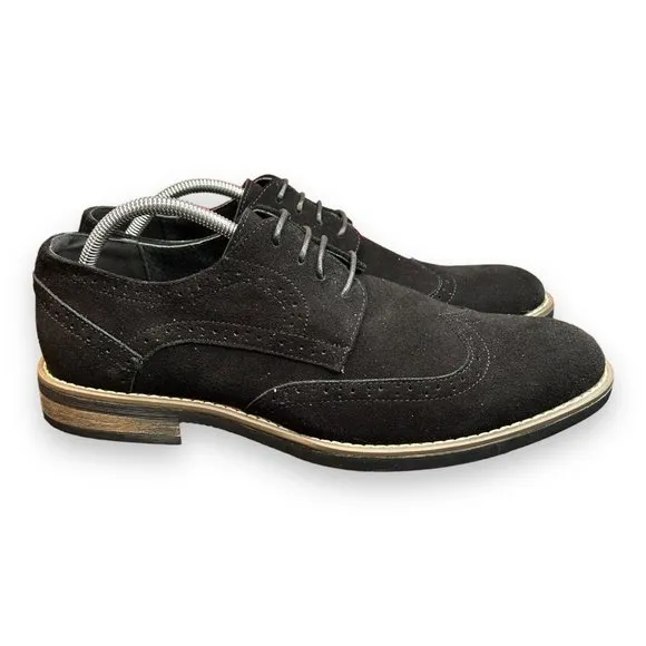 Bruno‎ Marc Size 12 Men's Urban Suede Leather Lace Up Oxfords Shoes
