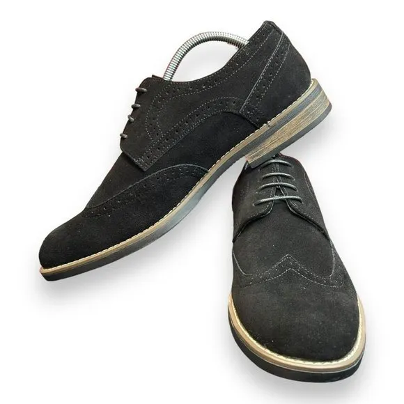 Bruno‎ Marc Size 12 Men's Urban Suede Leather Lace Up Oxfords Shoes