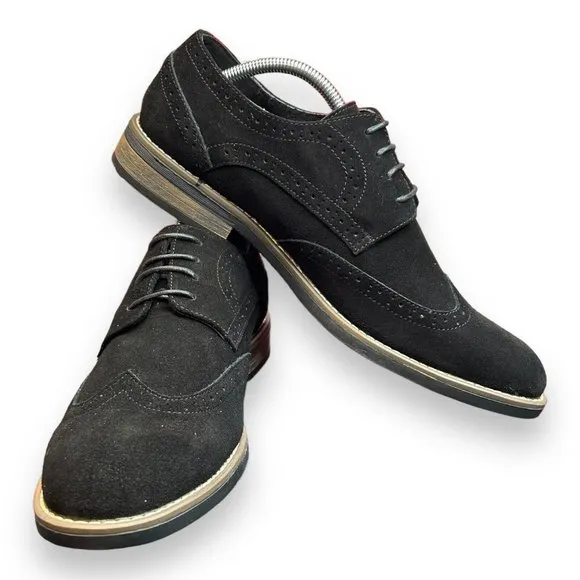 Bruno‎ Marc Size 12 Men's Urban Suede Leather Lace Up Oxfords Shoes