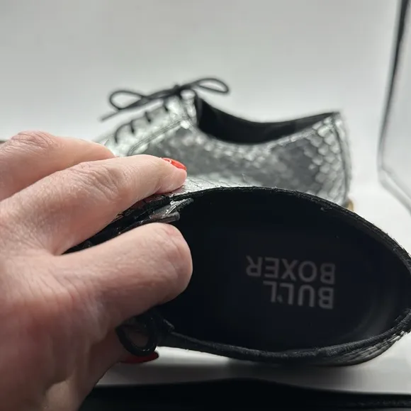 Bull Boxer Silver Men’s Dress Shoes