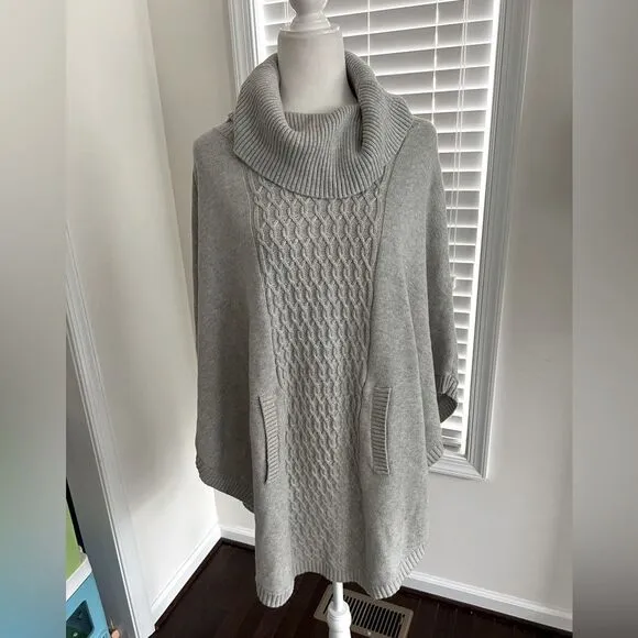 Cabi Cowl Neck Poncho size large