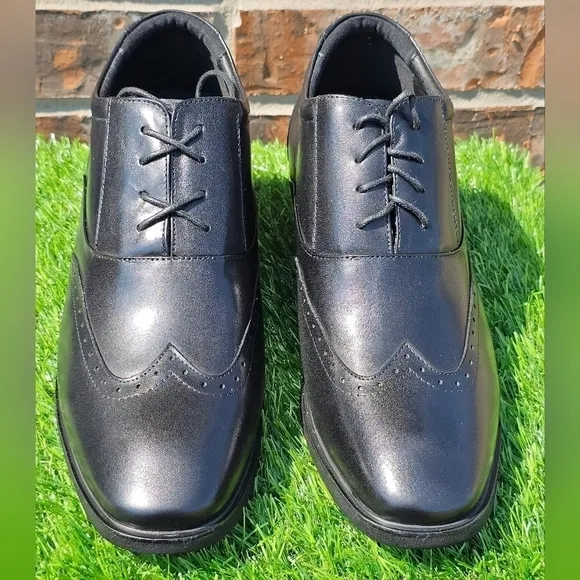 CALTO Men's Invisible Height Increasing Elevator Shoes - Size 9 US