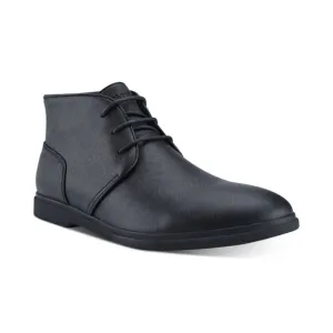 Calvin Klein Men's Teddy Lace-up Ankle Boots Black NIB Size 9 M