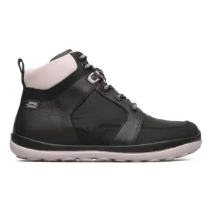 Camper Peu Pista Black Pink Leather Outdoor Trail Hiking Boots Womans Size 38