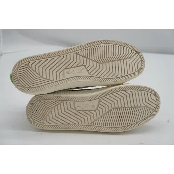 Cariuma OCA High Sneakers Mens 9.5 Women 11 ivory Suede Casual Shoes